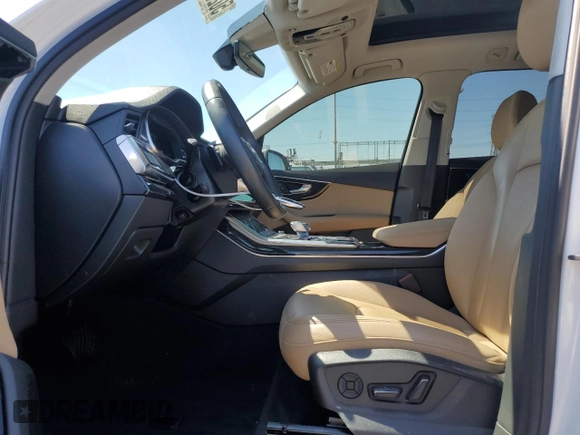 2021 Audi Q7 Premium Plus with VIN WA1LXAF7XMD016671, listed as a Copart auction lot 50274315 with 73,240 mi miles and Salvage title. Bid and sale history available at DreamBid. Image 7.
