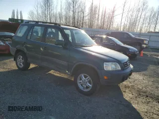 2001 Honda CR-V EX with VIN JHLRD17611S027292, listed as a Copart auction lot 47496765 with 112,358 mi miles and Salvage Title. Bid and sale history available at carsss.com. Image 4.