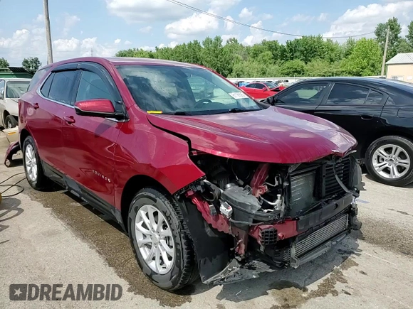 2018 Chevrolet Equinox LT with VIN 3GNAXJEV1JS567068, listed as a Copart auction lot 61199365 with 105,354 mi miles and Salvage title. Bid and sale history available at DreamBid. Image 15.
