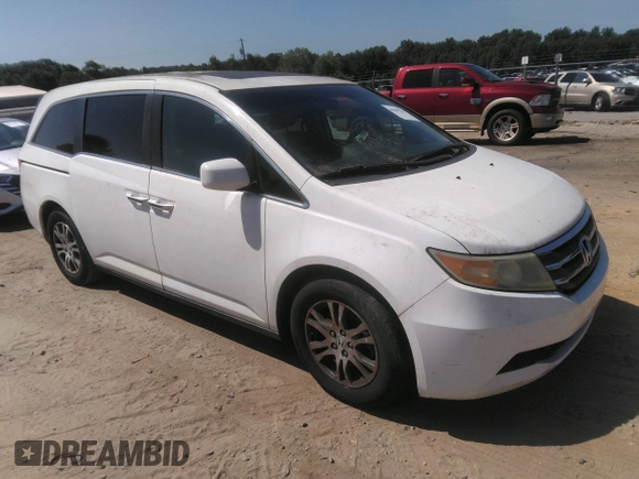 2011 Honda Odyssey EX-L с VIN 5FNRL5H60BB060093, выставлен на аукционе IAAI как лот 42567752 с пробегом 151 632 миль миль и . История ставок и продаж доступна на DreamBid. Изображение 1.