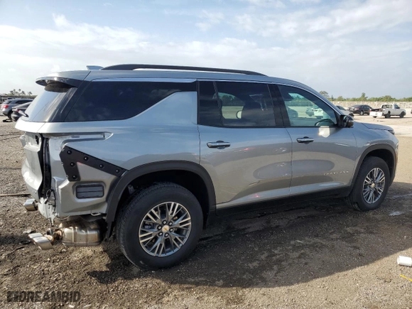 2024 Chevrolet Traverse AWD LT with VIN 1GNEVGKSXRJ162165, listed as a Copart auction lot 47697085 with 19,378 mi miles and Clean Title. Bid and sale history available at carsss.com. Image 3.
