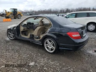 2013 Mercedes-Benz C 300 Sport with VIN WDDGF8AB0DR275628, listed as a Copart auction lot 51666525 with Not Provided miles and Salvage Title. Bid and sale history available at DreamBid. Image 2.