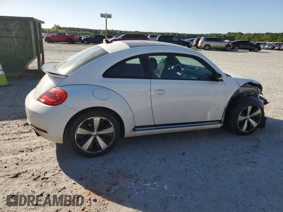 2012 Volkswagen Beetle 2.0T Turbo w/Sun/Snd/Nav PZEV with VIN 3VWVA7AT7CM631038, listed as a Copart auction lot 50749973 with 75,581 mi miles and Salvage Title. Bid and sale history available at carsss.com. Image 3.