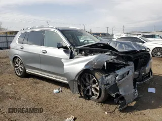 2024 BMW X7 xDrive40i z VIN 5UX23EM0XR9S60730, wystawiony jako Copart lot #49636395 z przebiegiem Nie podano mil oraz Szkoda całkowita • Salvage title. Historia ofert i sprzedaży dostępna na DreamBid. Obrazek 4.