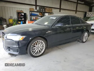 2016 Audi A6 Premium Plus with VIN WAUFGAFC3GN003689, listed as a Copart auction lot 50046145 with 130,670 mi miles and Salvage Title. Bid and sale history available at DreamBid. Image 1.