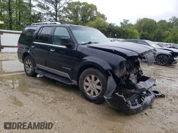 2004 Lincoln Navigator Luxury with VIN 5LMFU28R24LJ29044, listed as a Copart auction lot 55731515 with 240,566 mi miles and Salvage title. Bid and sale history available at DreamBid. Image 4.