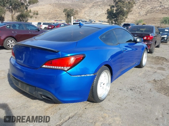 2012 Hyundai Genesis Coupe 2.0T with VIN KMHHT6KD4CU079243, listed as a IAAI auction lot 41501903 with 76,205 mi miles and . Bid and sale history available at DreamBid. Image 4.