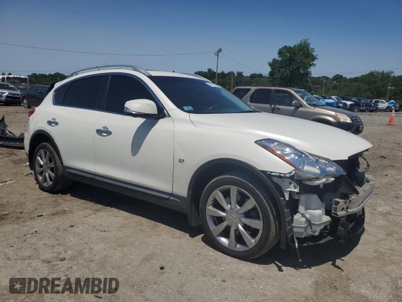 2017 Infiniti QX50 z VIN JN1BJ0RR0HM413549, wystawiony jako Copart lot #59093515 z przebiegiem 78 914 mil mil oraz Szkoda całkowita • Salvage title. Historia ofert i sprzedaży dostępna na DreamBid. Obrazek 4.