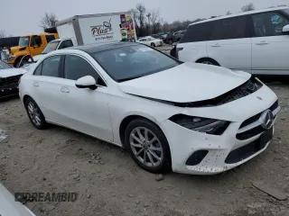 2022 Mercedes-Benz A 220 with VIN W1K3G4FB6NJ355576, listed as a Copart auction lot 41506835 with 24,954 mi miles and Salvage Title. Bid and sale history available at DreamBid. Image 4.