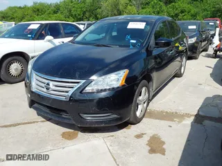 2015 Nissan Sentra S with VIN 3N1AB7AP0FY285741, listed as a IAAI auction lot 42046213 with 115,769 mi miles. Bid and sale history available at carsss.com. Image 2.