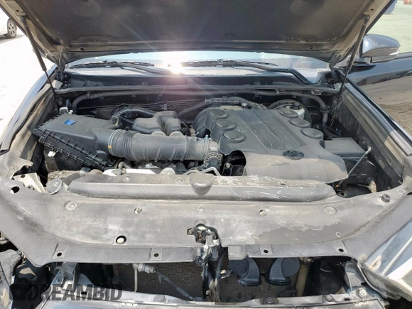 2016 Toyota 4Runner SR5 with VIN JTEZU5JR3G5128747, listed as a Copart auction lot 57578705 with 125,011 mi miles and Salvage title. Bid and sale history available at DreamBid. Image 12.