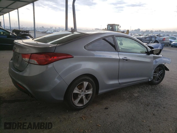 2013 Hyundai Elantra Coupe GS PZEV with VIN KMHDH6AEXDU011606, listed as a Copart auction lot 83017594 with 208,630 mi miles and Salvage Title. Bid and sale history available at carsss.com. Image 3.