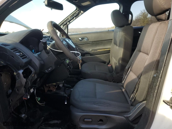 2017 Ford Police Interceptor Utility with VIN 1FM5K8AR6HGD66667, listed as a Copart auction lot 47183715 with 116,209 mi miles and Clean Title. Bid and sale history available at carsss.com. Image 7.
