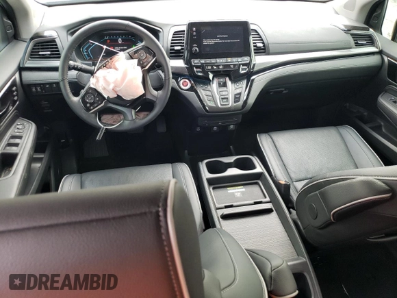 2024 Honda Odyssey Elite с VIN 5FNRL6H94RB037460, выставлен на аукционе Copart как лот 57651765 с пробегом 12 729 миль миль и Списание • Salvage title. История ставок и продаж доступна на DreamBid. Изображение 8.