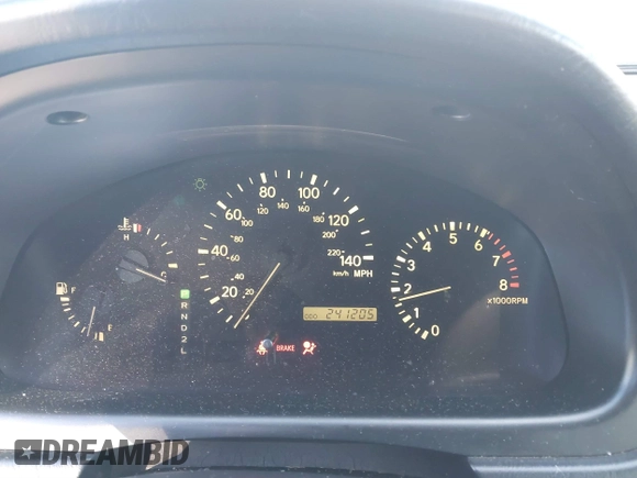 2002 Lexus RX 300 with VIN JTJGF10U420122446, listed as a IAAI auction lot 41231832 with 241,205 mi miles. Bid and sale history available at carsss.com. Image 7.