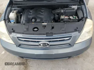 2009 Kia Sedona EX with VIN KNDMB233396299667, listed as a Copart auction lot 80186774 with 197,328 mi miles and Salvage Title. Bid and sale history available at carsss.com. Image 13.