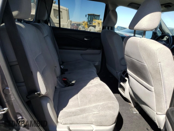 2016 Honda Pilot LX with VIN 5FNYF6H16GB027961, listed as a Copart auction lot 50608675 with 203,020 mi miles and Salvage Title. Bid and sale history available at carsss.com. Image 12.
