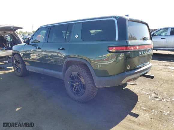 2023 Rivian R1S Launch Edition with VIN 7PDSGABL3PN000033, listed as a Copart auction lot 60131444 with 30,066 mi miles and Salvage Title. Bid and sale history available at carsss.com. Image 2.