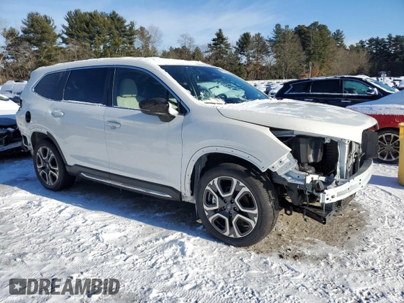 2024 Subaru Ascent Limited with VIN 4S4WMARD3R3434303, listed as a Copart auction lot 85914464 with 3,678 mi miles and Salvage title. Bid and sale history available at DreamBid. Image 4.