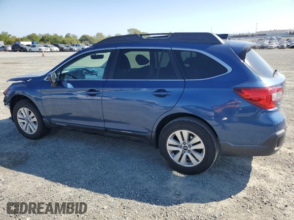 2019 Subaru Outback Premium with VIN 4S4BSAFC2K3315728, listed as a Copart auction lot 50552615 with 104,238 mi miles and Salvage Title. Bid and sale history available at carsss.com. Image 2.