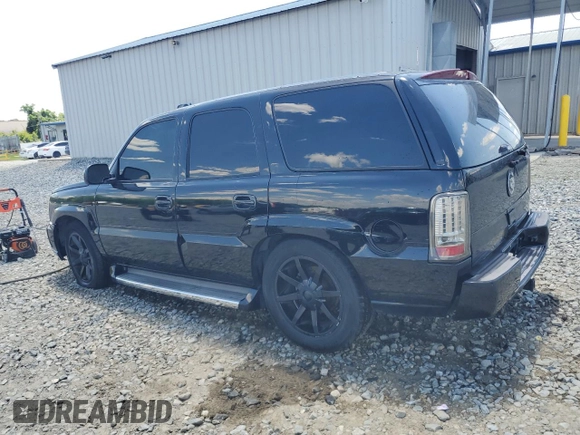 2005 Cadillac Escalade z VIN 1GYEK63N55R212898, wystawiony jako Copart lot #54323405 z przebiegiem Nie podano mil oraz Szkoda całkowita • Salvage title. Historia ofert i sprzedaży dostępna na DreamBid. Obrazek 2.