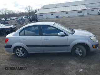 2009 Kia Rio LX with VIN KNADE223796521410, listed as a IAAI auction lot 41887883 with 82,360 mi miles and . Bid and sale history available at DreamBid. Image 12.