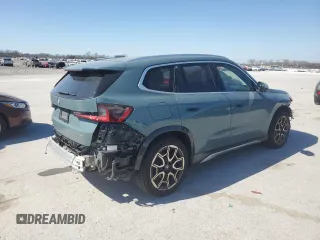 2024 BMW X1 xDrive28i with VIN WBX73EF00R5Z01009, listed as a Copart auction lot 48136195 with 15,133 mi miles and Salvage Title. Bid and sale history available at carsss.com. Image 3.