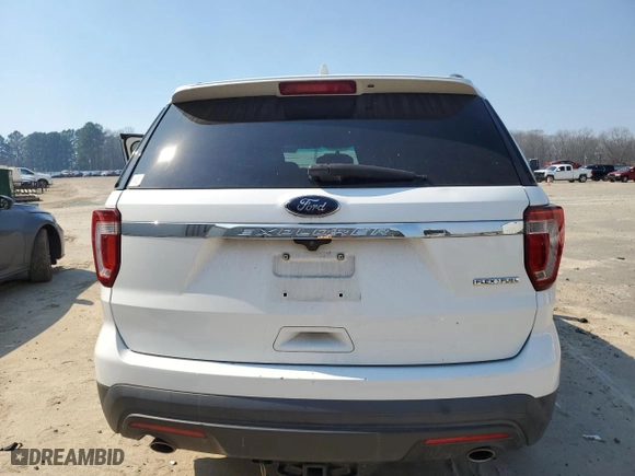 2016 Ford Explorer with VIN 1FM5K7B86GGB49859, listed as a Copart auction lot 48240045 with 127,113 mi miles and Clean Title. Bid and sale history available at carsss.com. Image 6.