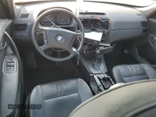 2004 BMW X3 3.0i with VIN WBXPA93414WA66144, listed as a Copart auction lot 78167274 with 0 mi miles and Salvage Title. Bid and sale history available at carsss.com. Image 8.