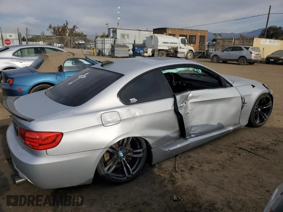 2011 BMW 3 Series 335is with VIN WBAKG1C50BE599440, listed as a Copart auction lot 83095394 with 114,470 mi miles and Salvage Title. Bid and sale history available at carsss.com. Image 3.