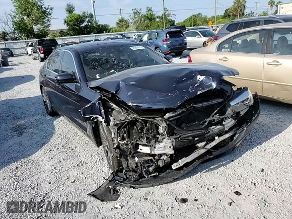 2018 BMW 5 Series 540i with VIN WBAJE5C52JWA96352, listed as a Copart auction lot 58902825 with Not provided miles and Salvage title. Bid and sale history available at DreamBid. Image 13.