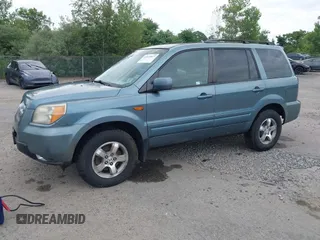 2007 Honda Pilot EX-L with VIN 2HKYF18597H505684, listed as a IAAI auction lot 42635027 with Not provided miles and . Bid and sale history available at DreamBid. Image 6.
