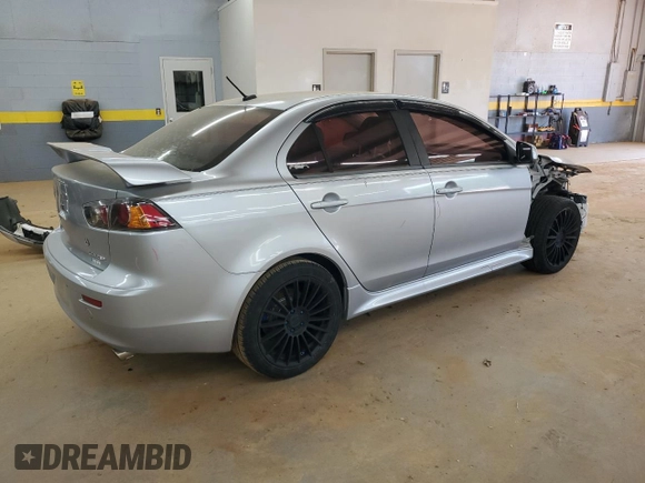 2014 Mitsubishi Lancer GT with VIN JA32U8FW5EU003241, listed as a Copart auction lot 53331615 with 80,913 mi miles and Salvage Title. Bid and sale history available at DreamBid. Image 3.