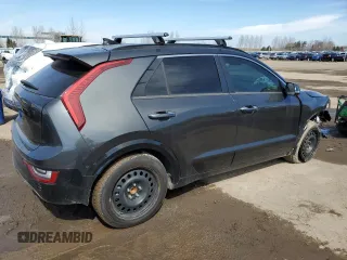 2023 Kia Niro Wave with VIN KNDCT3L12P5044220, listed as a Copart auction lot 48368745 with 62,423 mi miles and Salvage Title. Bid and sale history available at DreamBid. Image 3.