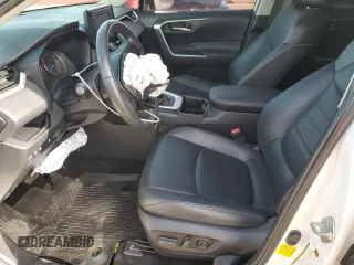 2022 Toyota RAV4 Hybrid XLE Premium with VIN JTMB6RFV1ND521761, listed as a Copart auction lot 54263055 with 46,391 mi miles and Salvage title. Bid and sale history available at DreamBid. Image 7.
