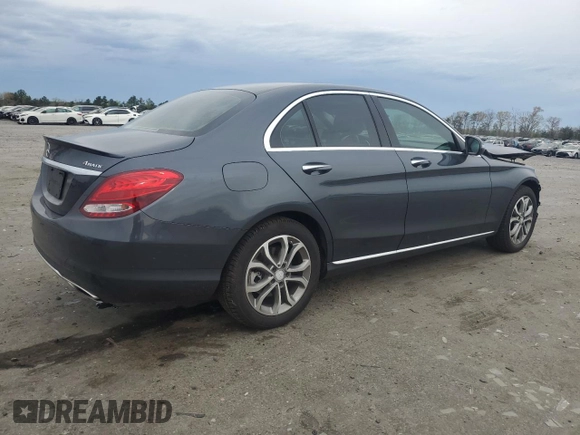 2016 Mercedes-Benz C 300 Luxury with VIN 55SWF4KB3GU099132, listed as a Copart auction lot 51947025 with 95,419 mi miles and Salvage Title. Bid and sale history available at carsss.com. Image 3.