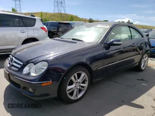 2007 Mercedes-Benz CLK-Class 3.5L with VIN WDBTJ56H07F217283, listed as a Copart auction lot 68442444 with 148,051 mi miles and Salvage Title. Bid and sale history available at carsss.com. Image 1.