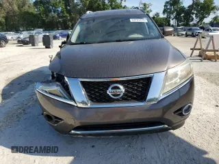 2016 Nissan Pathfinder SL with VIN 5N1AR2MN8GC652137, listed as a Copart auction lot 53731415 with 105,198 mi miles and Salvage title. Bid and sale history available at DreamBid. Image 5.
