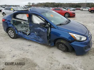 2015 Hyundai Accent GLS with VIN KMHCT4AEXFU890896, listed as a Copart auction lot 49489995 with 155,525 mi miles and Salvage Title. Bid and sale history available at carsss.com. Image 4.