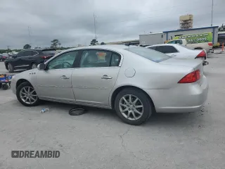 2008 Buick Lucerne CXL with VIN 1G4HD57298U165119, listed as a Copart auction lot 53939305 with 114,600 mi miles and Salvage Title. Bid and sale history available at DreamBid. Image 2.