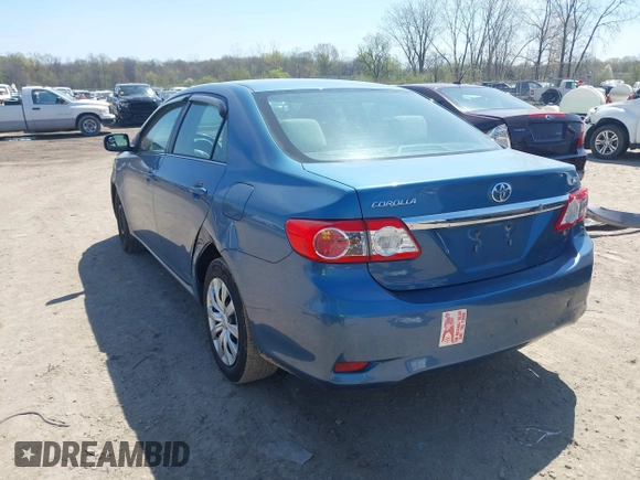 2013 Toyota Corolla L with VIN 5YFBU4EE5DP148083, listed as a IAAI auction lot 42105492 with 73,274 mi miles and . Bid and sale history available at carsss.com. Image 3.