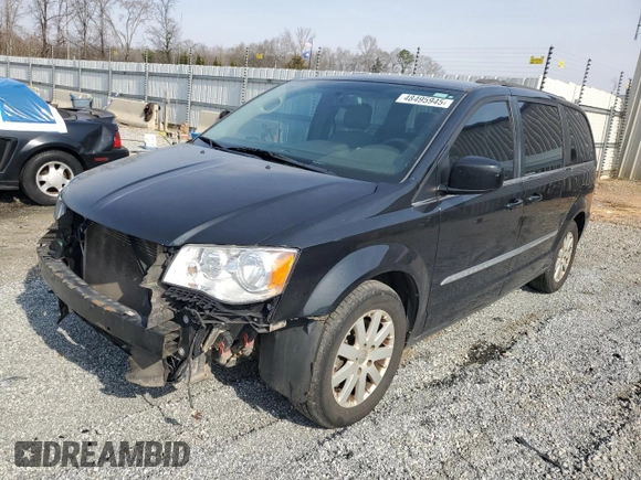 2016 Chrysler Town & Country Touring with VIN 2C4RC1BG7GR298447, listed as a Copart auction lot 48495945 with 170,172 mi miles and Salvage Title. Bid and sale history available at carsss.com. Image 1.
