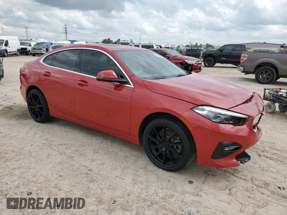 2021 BMW 2 Series 228i xDrive with VIN WBA73AK07M7H04248, listed as a Copart auction lot 52627395 with 25,407 mi miles and Clean Title. Bid and sale history available at carsss.com. Image 4.