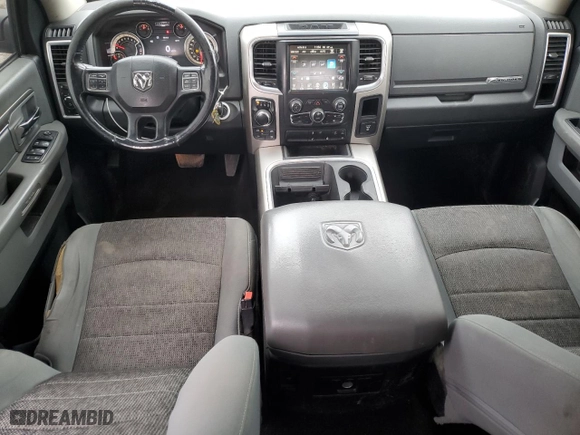 2017 Ram 1500 Big Horn with VIN 1C6RR7LG5HS727351, listed as a Copart auction lot 46856745 with 135,261 mi miles and Salvage Title. Bid and sale history available at carsss.com. Image 8.