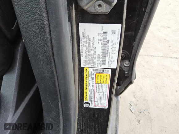 2013 Ford Fusion SE with VIN 3FA6P0HRXDR378492, listed as a Copart auction lot 43980955 with 166,816 mi miles and Clean Title. Bid and sale history available at DreamBid. Image 12.
