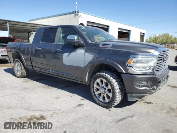 2020 Ram 2500 Laramie with VIN 3C6UR5NL2LG179740, listed as a Copart auction lot 54212795 with 81,612 mi miles and Clean title. Bid and sale history available at DreamBid. Image 4.