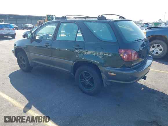 1999 Lexus RX 300 Luxury SUV with VIN JT6HF10U6X0050848, listed as a IAAI auction lot 41496765 with 155,086 mi miles. Bid and sale history available at carsss.com. Image 3.