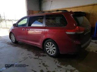 2012 Toyota Sienna XLE AAS with VIN 5TDYK3DC5CS187675, listed as a Copart auction lot 55211635 with 328,972 mi miles and Clean Title. Bid and sale history available at DreamBid. Image 2.