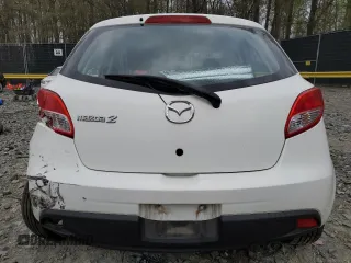 2014 Mazda 2 Sport with VIN JM1DE1KY3E0181629, listed as a Copart auction lot 51043475 with 107,849 mi miles and Salvage Title. Bid and sale history available at carsss.com. Image 6.