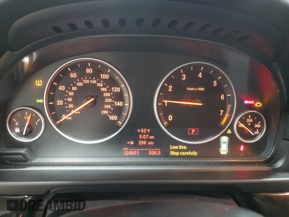 2012 BMW 5 Series 528i xDrive with VIN WBAXH5C50CDW09515, listed as a Copart auction lot 55122825 with 124,601 mi miles and Clean Title. Bid and sale history available at DreamBid. Image 9.